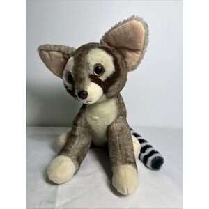 THE PETTING ZOO RECYCLED RING TAIL CAT PLUSH STUFFED ANIMAL